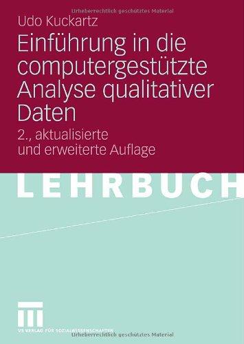 Einführung in die computergestützte Analyse qualitativer Daten