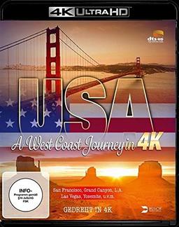 USA - A West Coast Journey in 4K (4K Ultra HD Blu-ray)