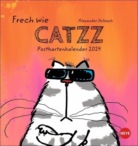 Catzz Postkartenkalender 2024