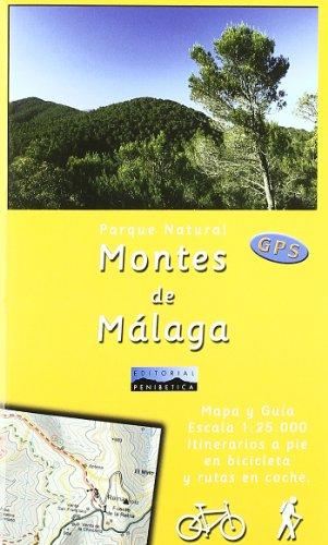 Mapa p.n. Montes de Málaga (gps) 1:25000