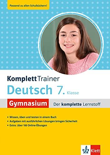 Klett KomplettTrainer Gymnasium Deutsch 7. Klasse: Der komplette Lernstoff mit über 100 Online-Übungen