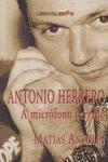 Antonio Herrero : a micrófono cerrado