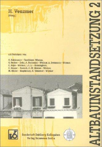 Altbauinstandsetzung, Bd.2, Feuchte- und salzbelastete Mauerwerke