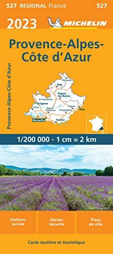 PROVENCE CÔTE D'AZUR 10527 2023: Wegenkaart Schaal 1 : 200.000 (Regionale kaarten Michelin)