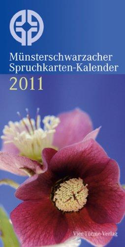 Münsterschwarzacher Spruchkartenkalender 2011