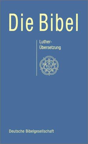 Bibelausgaben, Standardbibel mit Apokryphen, blau (Nr.1522)