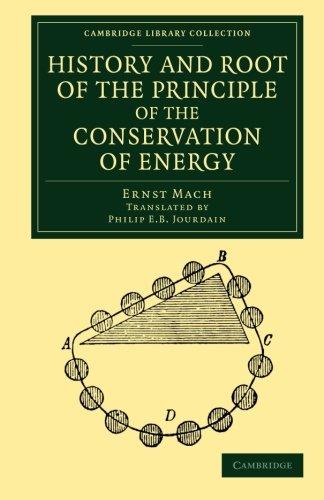 History and Root of the Principle of the Conservation of Energy (Cambridge Library Collection - Physical Sciences)