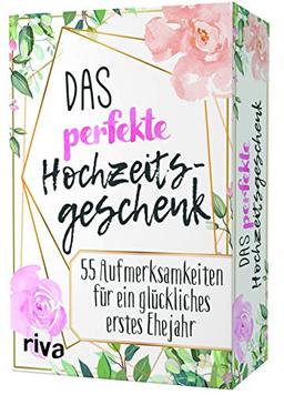 Das perfekte Hochzeitsgeschenk: 55 Aufmerksamkeiten für ein glückliches erstes Ehejahr