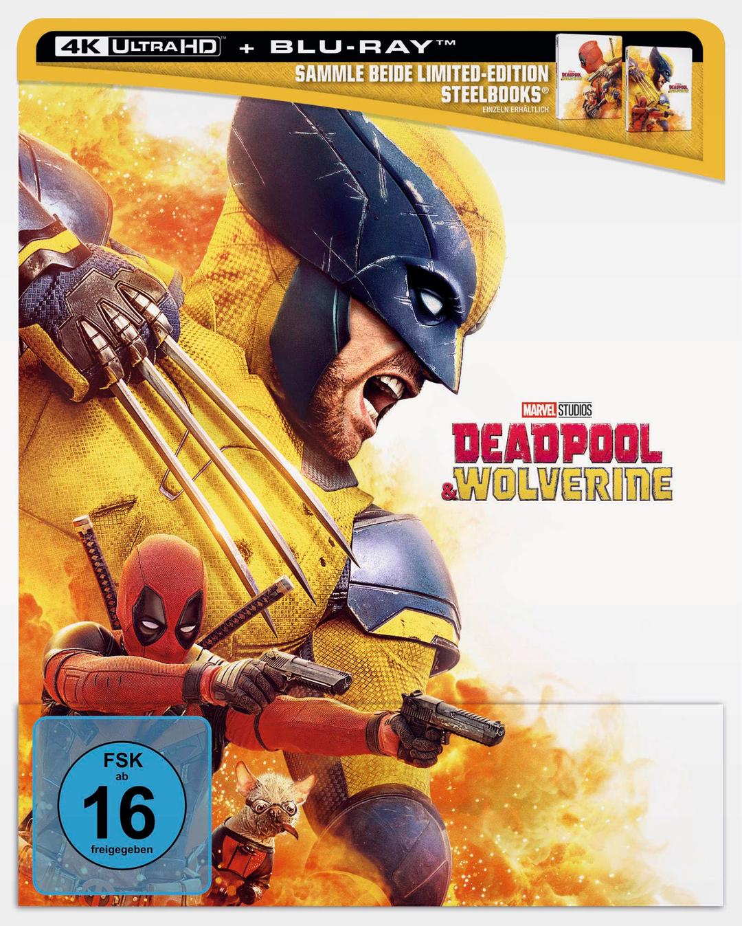 Deadpool & Wolverine – Limitiertes Steelbook „Wolverine“ (4K Ultra HD) (+ Blu-ray)