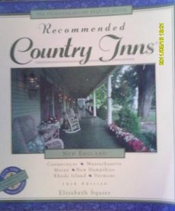 New England (Recommended Country Inns S.)