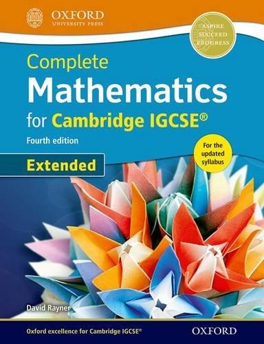 Complete Mathematics for  Cambridge IGCSE¿ Student Book (Extended) (Cie Igcse Complete)