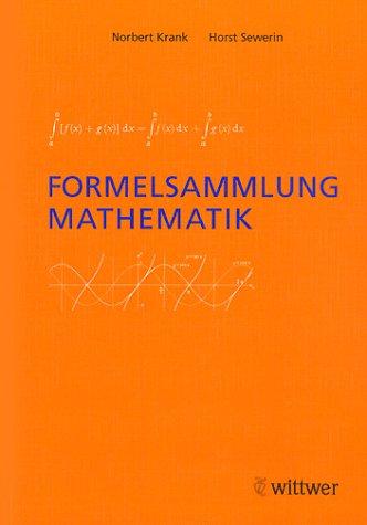 Formelsammlung Mathematik