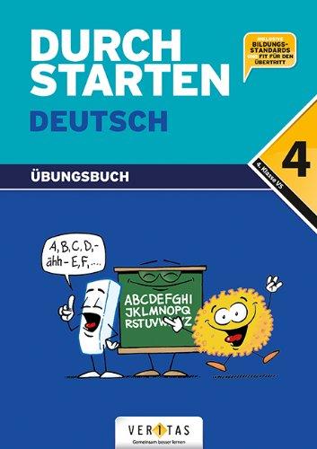 Durchstarten in Deutsch - Neubearbeitung. 4. Schuljahr - Übungsbuch mit Lösungen