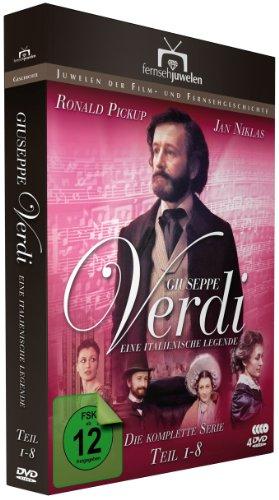 Giuseppe Verdi - Eine italienische Legende: Teil 1-8 (Fernsehjuwelen) [4 DVDs]