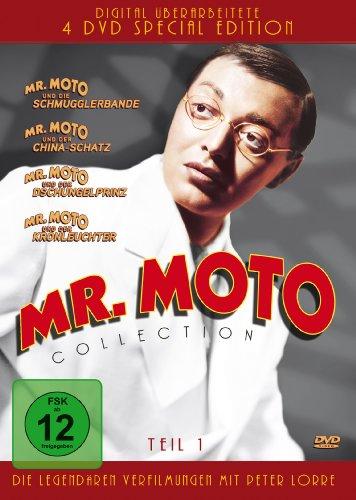 Mr. Moto Collection - Teil 1: Mr. Moto und die Schmugglerbande / Mr. Moto und der China-Schatz / Mr. Moto und der Dschungelprinz / Mr. Moto und der Kronleuchter [Special Edition] [4 DVDs]