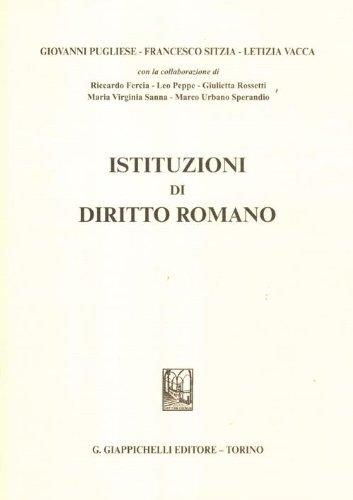 Istituzioni di diritto romano