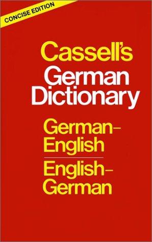 Cassell's German Dictionary: German-English English-German