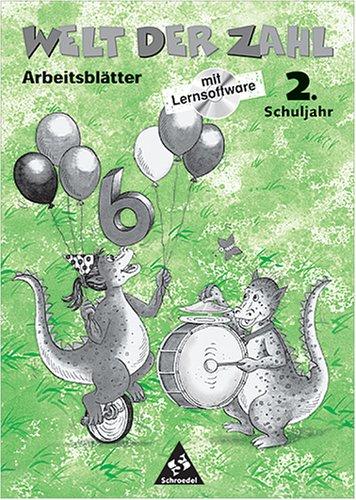 Welt der Zahl - Ausgabe 1998 für Grundschulen: Die Welt der Zahl, Ausgabe Grundschule Baden-Württemberg, neue Rechtschreibung, 2. Schuljahr, m. CD-ROM, EURO