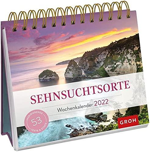 Sehnsuchtsorte 2022: Aufstell-Kalender mit Wochenkalendarium