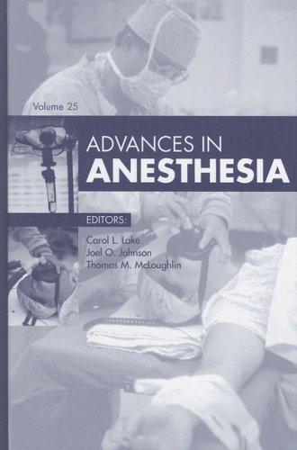 Advances in Anesthesia