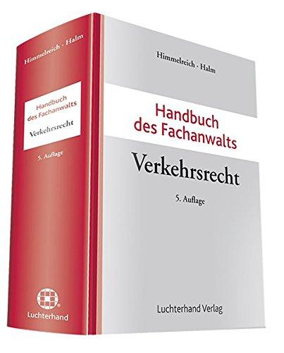 Handbuch des Fachanwalts Verkehrsrecht