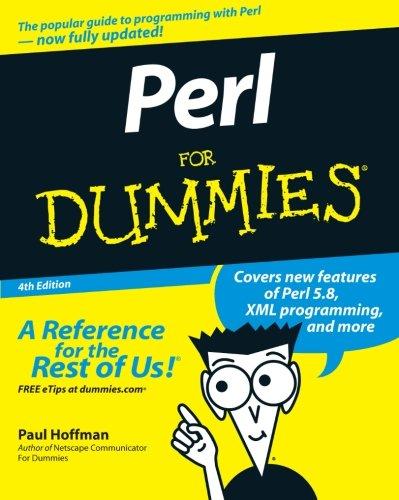 Perl For Dummies