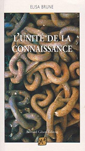 L'unité de la connaissance