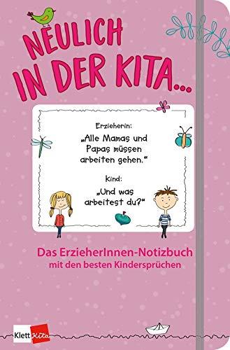 Neulich in der Kita Das Notizbuch mit den besten Kindersprüchen lila, Notizbuch 120 Seiten, 125 x 190 mm, dotted