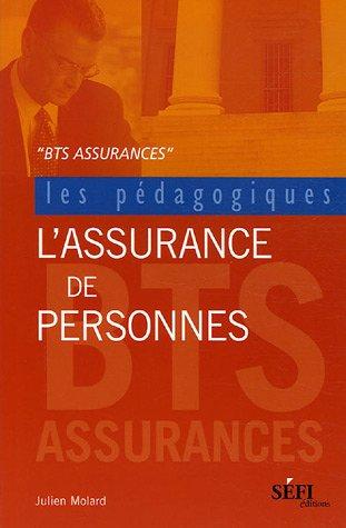 L'assurance de personnes