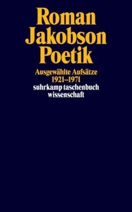 Poetik: Ausgewählte Aufsätze 1921-1971 (suhrkamp taschenbuch wissenschaft)