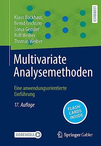 Multivariate Analysemethoden: Eine anwendungsorientierte Einführung