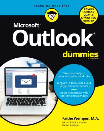 Outlook For Dummies: Office 2021 Edition (For Dummies (Computer/Tech))