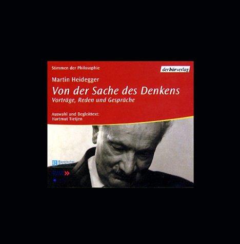 Von der Sache des Denkens, 5 Audio-CDs