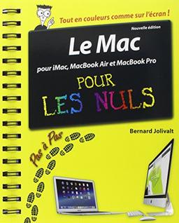 Le Mac pour iMac, MacBook Air et MacBookPro : pour les nuls : pas à pas