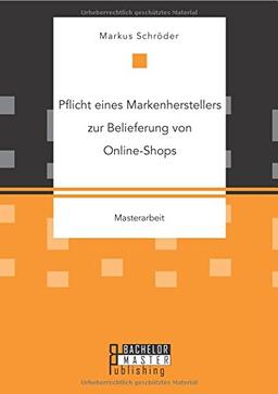 Pflicht eines Markenherstellers zur Belieferung von Online-Shops