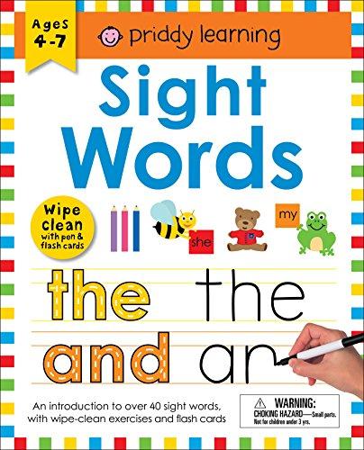 WIPE CLEAN WORKBK SIGHT WORDS (Priddy Learning)