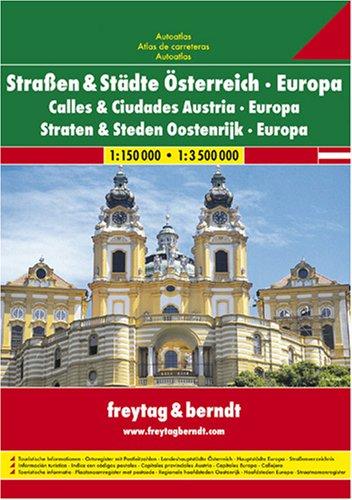 Straßen und Städte Österreich 1 : 150 000. Autoatlas