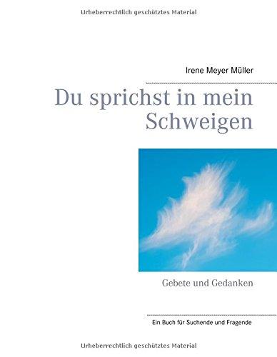 Du sprichst in mein Schweigen: Gebete und Gedanken