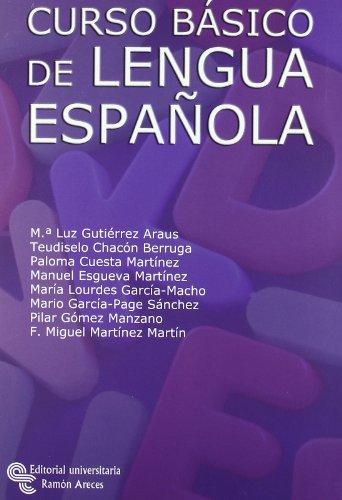 Curso básico de lengua española (Manuales)