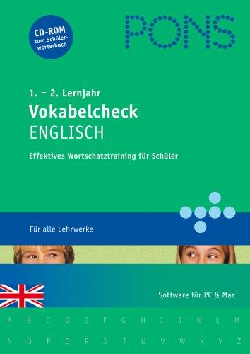 PONS Vokabelcheck Englisch 1./2. Lernjahr