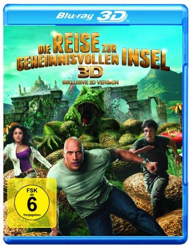 Die Reise zur geheimnisvollen Insel 3D  (inkl. 2D-Version) [3D Blu-ray]