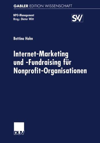 Internet-Marketing und -Fundraising für Nonprofit- Organisationen (NPO-Management)