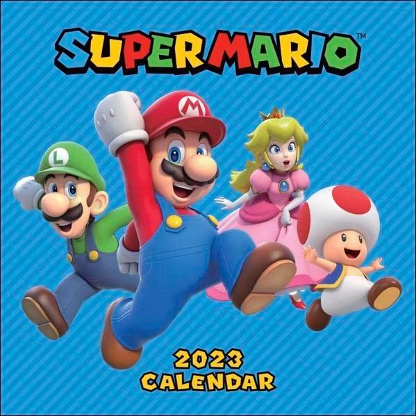 Supermario Broschurkalender 2023