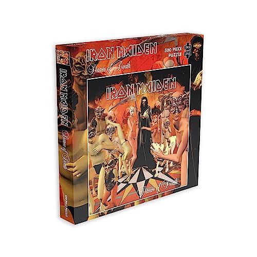 ZEE COMPANY Iron Maiden Jigsaw Puzzle Dance of Death Album Cover Nue offiziell Rot 500 Piece