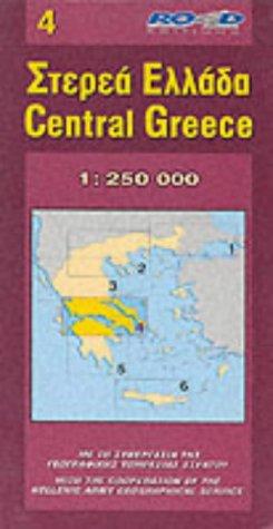 Central Greece, Map (Maps of Greece)