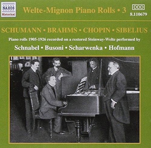 Welte-Mignon Piano Rolls Vol. 3