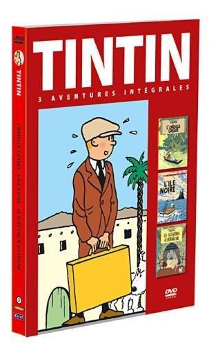 Coffret tintin, vol. 2 : l'île noire ; l'oreille cassée ; le sceptre d'ottokar [FR Import]