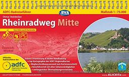 ADFC-Radreiseführer Rheinradweg Mitte 1:75.000 praktische Spiralbindung, reiß- und wetterfest, GPS-Tracks Download: Von Köln nach Karlsruhe