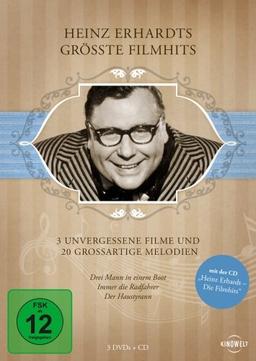 Heinz Erhardts größte Filmhits (3 Discs + Audio-CD)