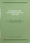 Der Hauptausschuss des Deutschen Reichstags 1915-1918: Formen und Bereiche der Kooperation zwischen Parlament und Regierung